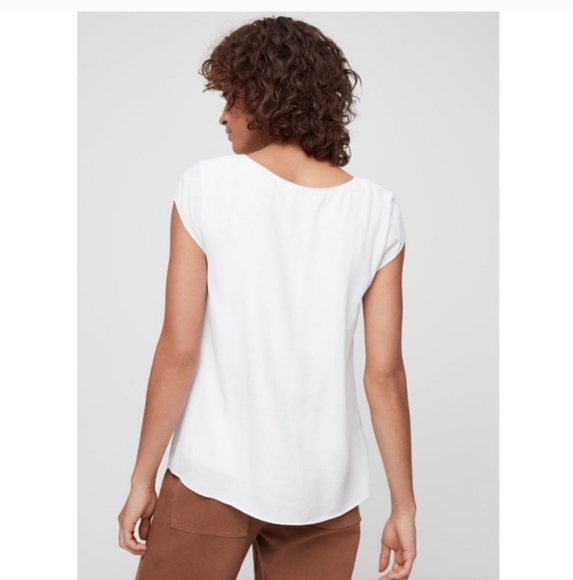 WILFRED Free White Juliger Blouse (Size:Small) - Picture 2 of 6